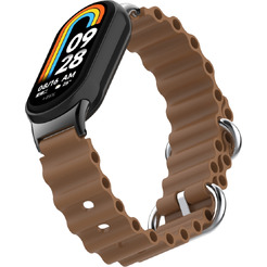 Ремешок Bingo Ocean для XIAOMI Mi Band 8 Коричневый