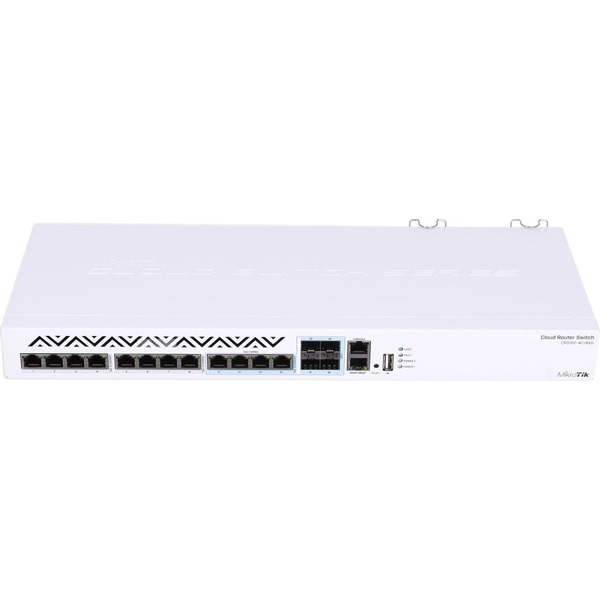 Коммутатор MikroTik CRS312-4C+8XG-RM