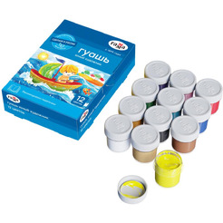 Гуашь Гамма Юный художник NEW 221008 (12 цв)