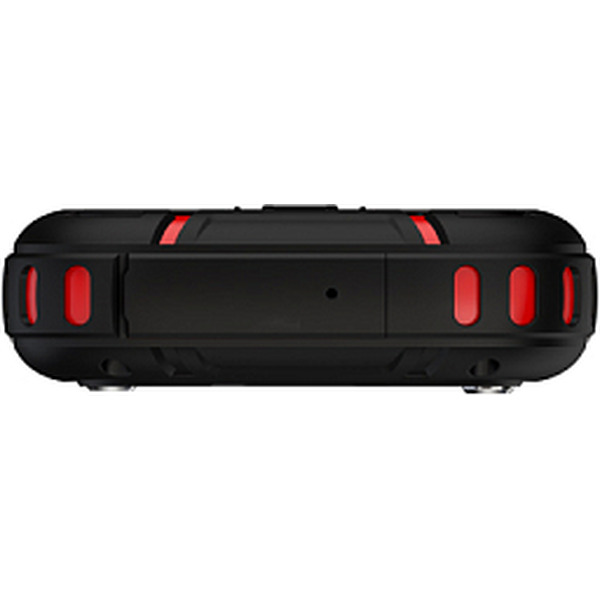 Мобильный телефон Maxvi R2 up + ЗУ WC-112 (черный/красный)