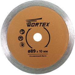 Диск пильный WORTEX HS S100 T 89х10 мм 80 зуб. по керамике (HSS100T00009)