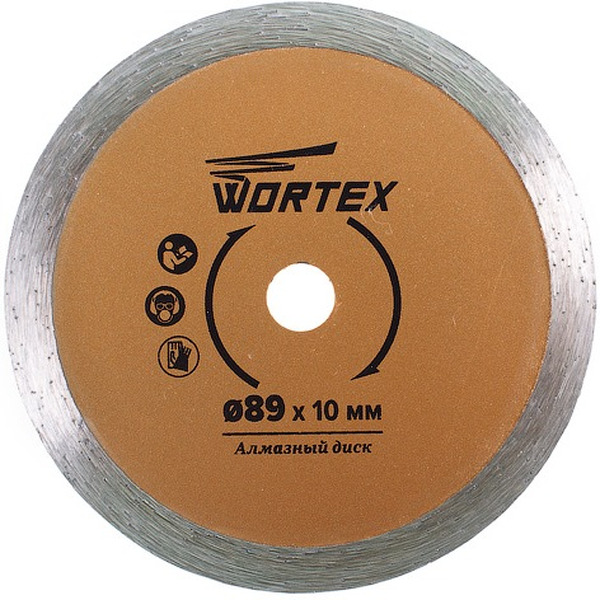 Диск пильный WORTEX HS S100 T 89х10 мм 80 зуб. по керамике (HSS100T00009)