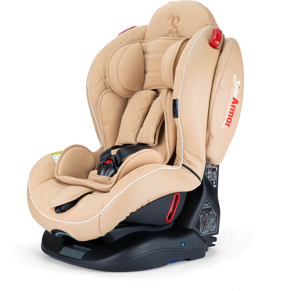 Детское автокресло LORELLI ARTHUR ISOFIX BEIGE LEATHER 0-25 кг