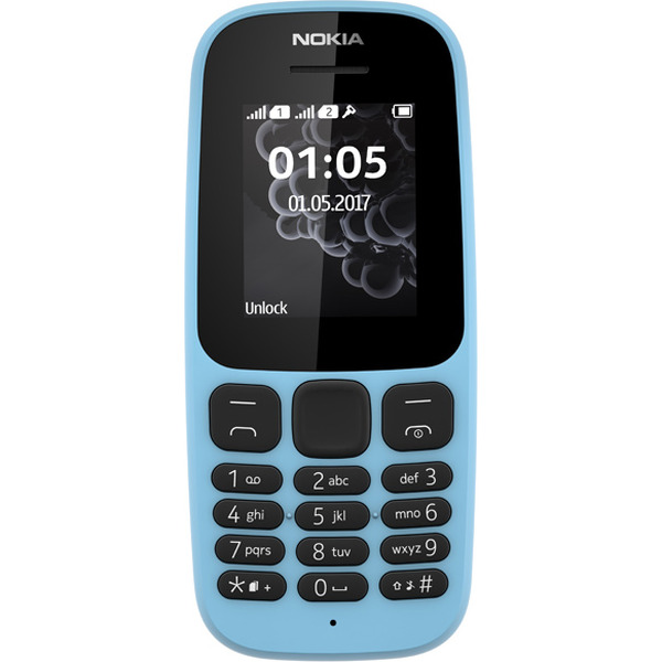 Сотовый телефон NOKIA 105 DS TA-1034 голубой