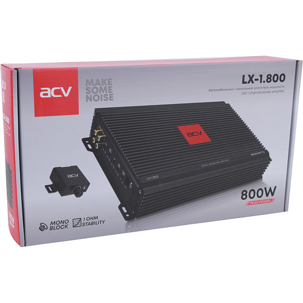 Автомобильный усилитель ACV LX-1.800
