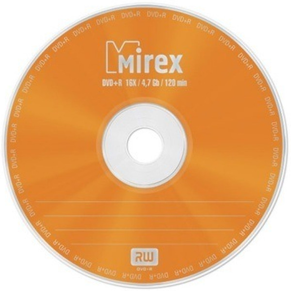 Диск DVD+R Mirex UL130013A1C (4.7Gb 16x)