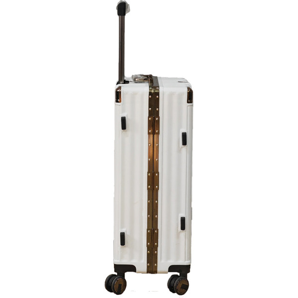 Чемодан DoubleW E087# (S, белый)