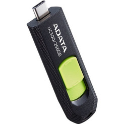 Флеш диск A-Data ACHO-UC300-256G-RBK/GN