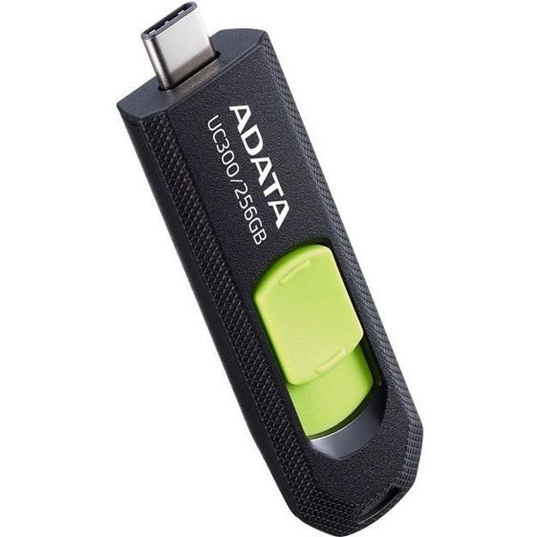 Флеш диск A-Data ACHO-UC300-256G-RBK/GN