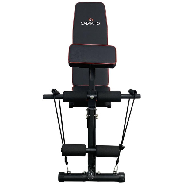 Скамья спортивная Calviano 1003 (red+black)