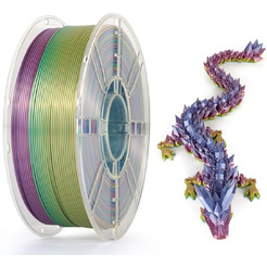 Пластик Kingroon PLA Silk Lovely 1.75мм HC256 (1кг, Rainbow)