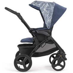 Универсальная коляска CAM Tris Smart (3 в 1, натурально синий)