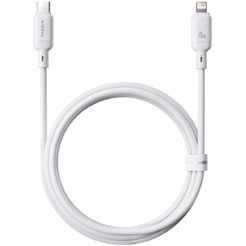 Кабель Baseus Silky Series Fast Charging Cable USB Type-C - Lightning (1 м, белый)