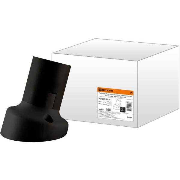 Патрон пластиковый настенный наклонный TDM ELECTRIC SQ0335-0059