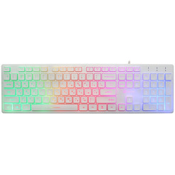 Клавиатура Oklick 550ML (белый)