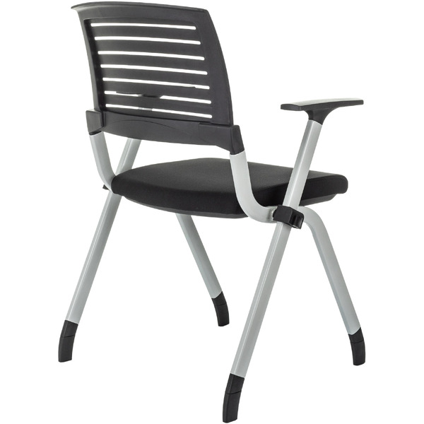 Стул Бюрократ X-Click (черный/металл серый)