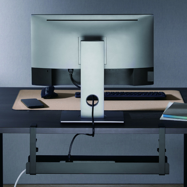 Лоток для проводов ErgoSmart Easy Tray (черный)