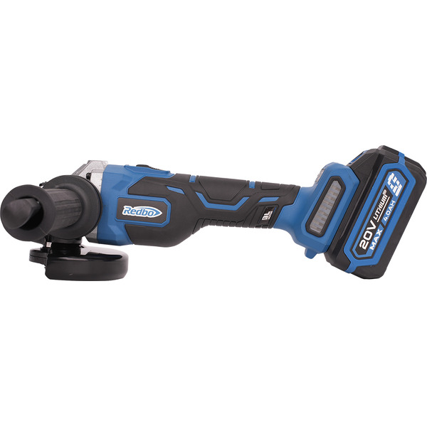Угловая шлифмашина Redbo OAG-20/125BL (с 1-м АКБ, кейс)