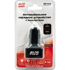 Автомобильное зарядное AVS UC-523