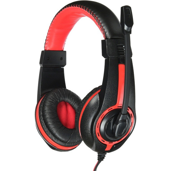 Наушники Oklick HS-L200 (черный/красный)