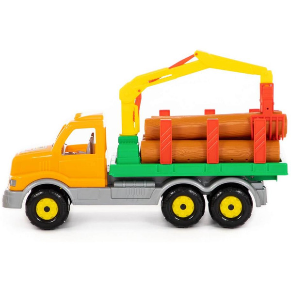 Автомобиль с краном Полесье Сталкер автомобиль-лесовоз 44297