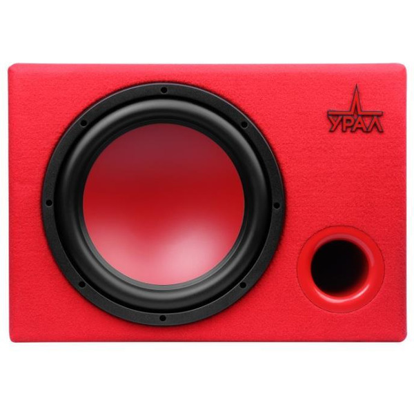 Сабвуфер Урал АС-У12А (красный)