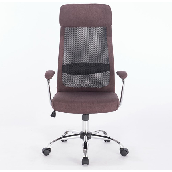 Кресло Brabix Flight EX-540 (ткань, коричневый)