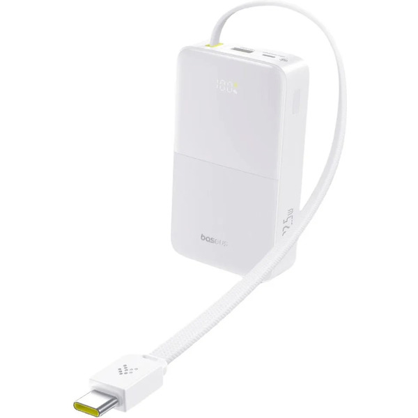 Внешний аккумулятор Baseus EnerFill FC51 Bipow2 Pro Power Bank 20000mAh (белый)