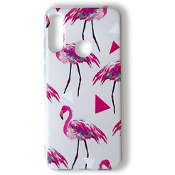 Задняя накладка CASE Print Huawei Y6 (2019) Фламинго