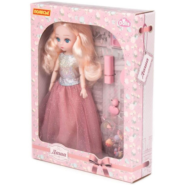 Кукла Полесье Даша в вечернем платье + аксессуары 02925 (в коробке №2)