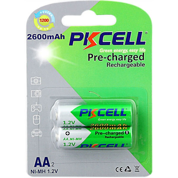 Аккумулятор PKCELL AA2600  NI-MH (2 шт)
