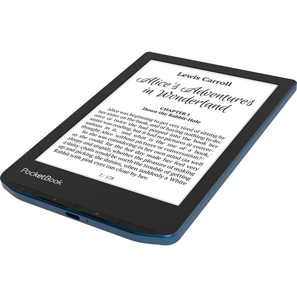 Электронная книга PocketBook 634 Azure PB634-A-CIS (лазурный)