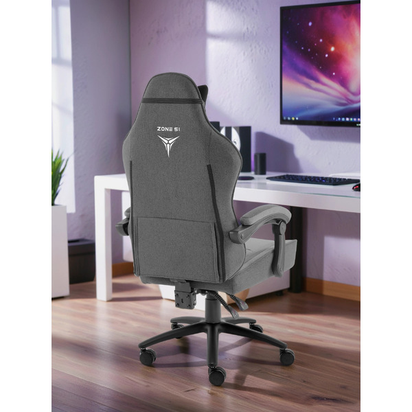 Игровое кресло Zone 51 Invader X-Weave Grey Z51-VAF-GY