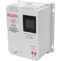 Стабилизатор напряжения Ресанта Lux АСН-3000Н/1-Ц (63/6/21)