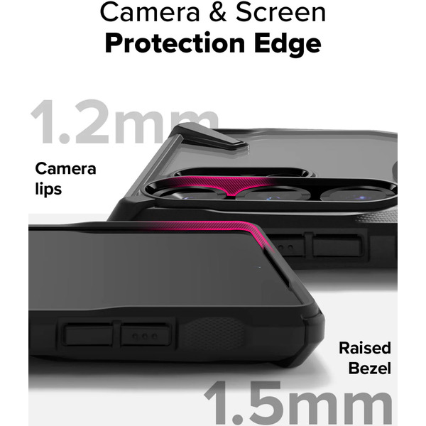 Чехол Ringke FUSION X MAGNETIC для Galaxy S25 Ultra BLACK
