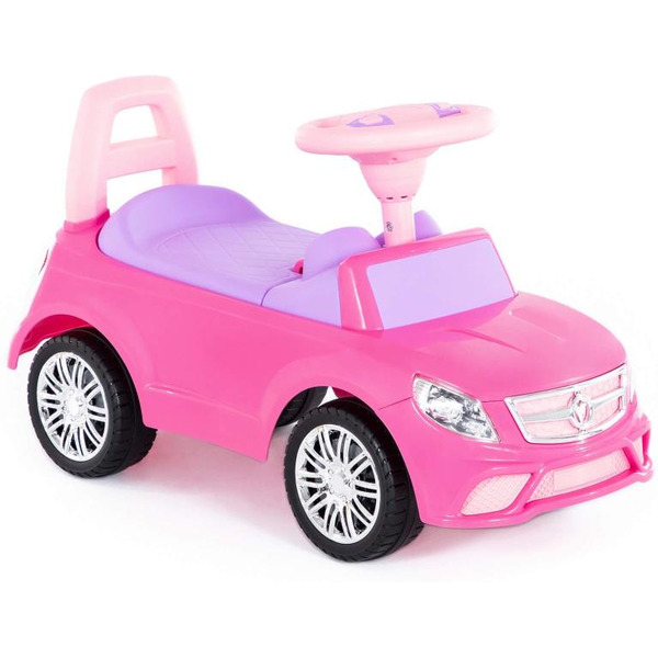 Каталка Полесье SuperCar №3 84491 (розовый)