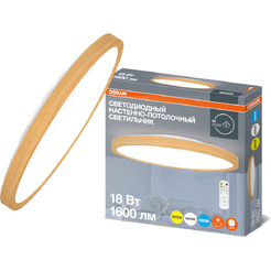 Настенно-потолочный светильник OSRAM CL RCMS 18W840 дерево