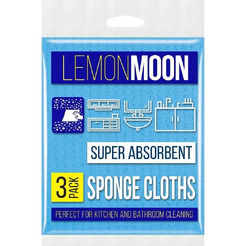 Набор салфеток хозяйственных Lemon Moon L501 (3шт)