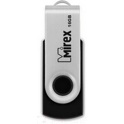 USB Flash MIREX Swiwel Black 16GB (13600-FMURUS16)