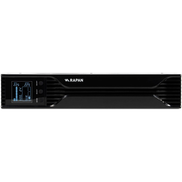 Источник бесперебойного питания Бастион RAPAN-UPS 1000-RACK-IN-2X9-E