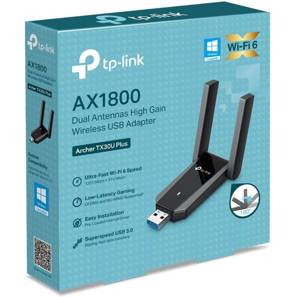 Wi-Fi адаптер TP-Link Archer TX30U Plus
