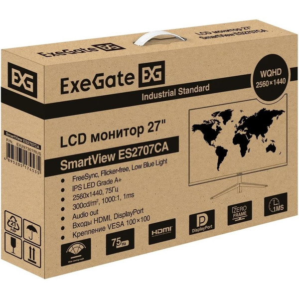 Монитор ExeGate SmartView ES2707CA EX297307RUS