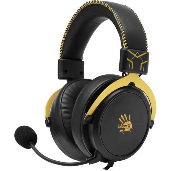 Наушники A4Tech Bloody M590i (серый/желтый)