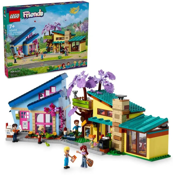 Конструктор LEGO Friends 42620 Дома Олли и Пейсли