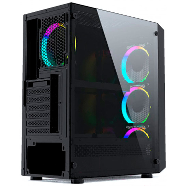 Корпус Powercase Mistral Z4 Mesh LED CMIZB-L4