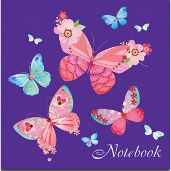 Записная книжка ФЕНИКС ПОРХАЮЩИЕ БАБОЧКИ (44692)