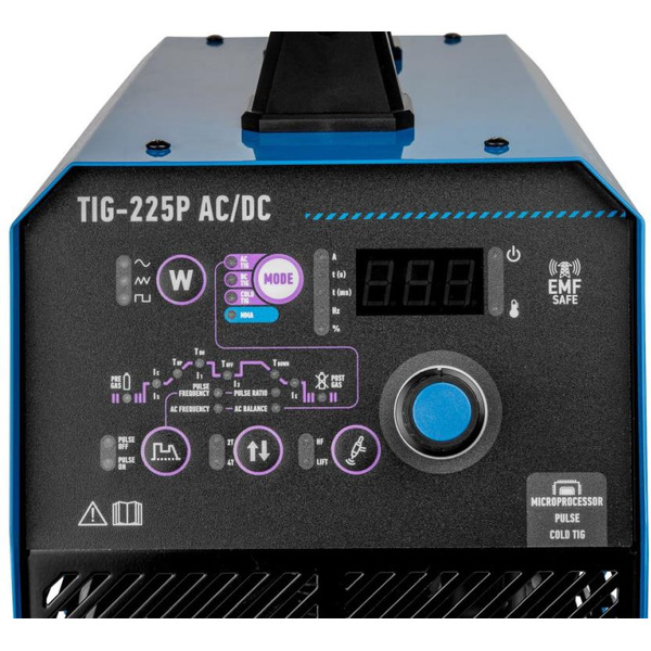 Инверторный аппарат аргонодуговой сварки SOLARIS TIG-225P