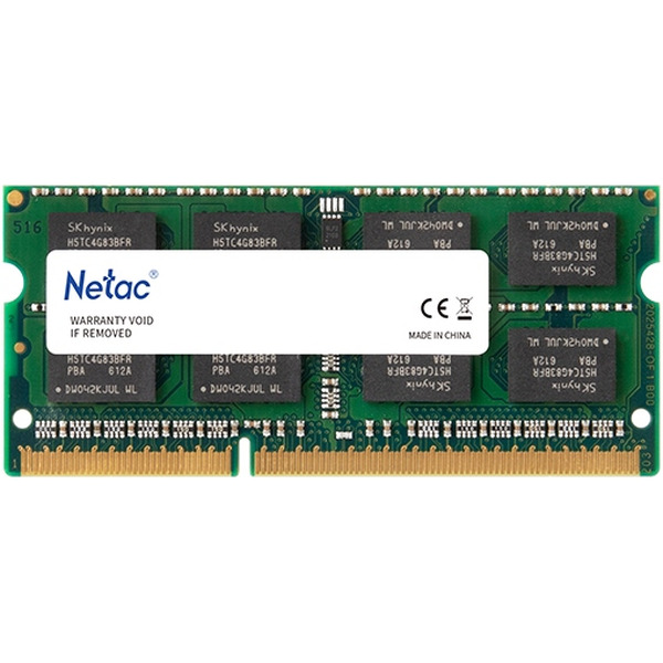 Оперативная память Netac Basic SO DDR3L-1600 8GB C11 NTBSD3N16SP-08