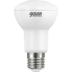 Лампа Gauss LED Elementary R63 8W 650lm 3000К E27 63218