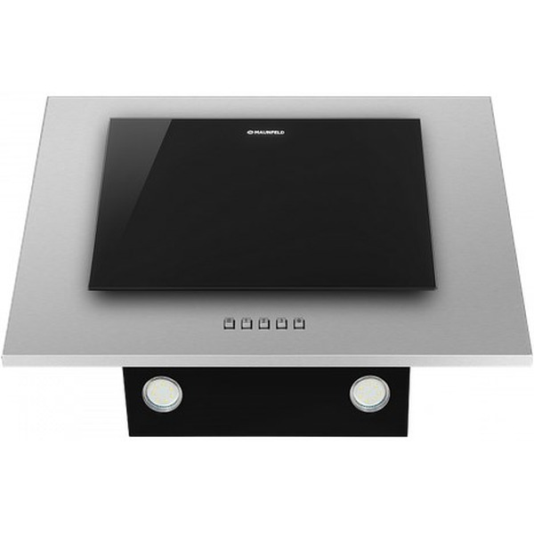 Вытяжка MAUNFELD Tower CS 60 (нержавеющая сталь\черное стекло)